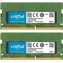 Crucial 32GB Kit (2x16GB) DDR4-3200 CL22 SO-DIMM Arbeitsspeicher