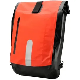 Fischer Gepäckträgertasche rot/schwarz