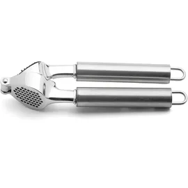 Weis Knoblauchpresse Edelstahl Silber, Maße: 20cm x 6cm x 4cm, 17266
