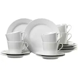 Ritzenhoff & Breker Bianco Kaffeeservice 18er Set weiß