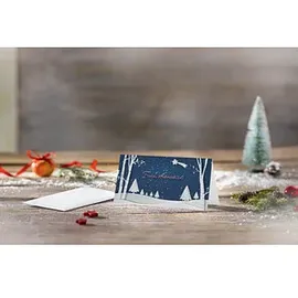Sigel Weihnachtskarten Pop-up winter Landscape DIN lang, 25 St.