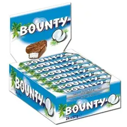 Schokoriegel Bounty 24ST a 57g MARS 18020