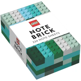 Abrams & Chronicle LEGO® Note Brick (Blue-Green): 224 Notes Sheets (LEGO x Chronicle Books)