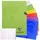 Clairefontaine 303165C - Schulheft / Heft Mimesys, geheftet, DIN A4 21x29,7 cm, 48 Blatt 90g, liniert mit Rand, Einband aus PP, farbig sortiert, 1 Stück