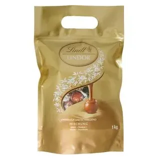 Lindt Pralinen Lindor Mischung, 1000g, 78 Kugeln