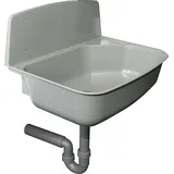 Haas + Sohn Haas Wandausgussbecken mit Siphon Dn50