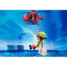 Playmobil SOS-Helikopter mit Rettungsboot 4428