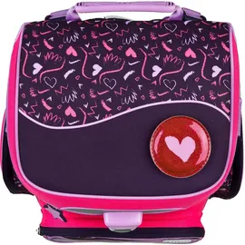 Scooli EasyFit Glow Edition 5-tlg. heartbeat