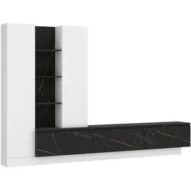 INOSIGN Wohnwand »Modesto« Breite ca. 295cm, weiß