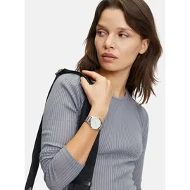 Liebeskind Berlin "Basic Staples", silberfarben, grau, Armbanduhren, Damen, Quarzuhr, Armbanduhr, Damenuhr, Edelstahlarmband, analog