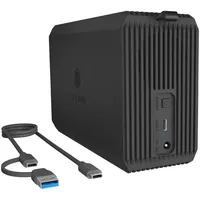 Icy Box IB-RD3720-CU3, RAID-Gehäuse - Schwarz