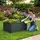 Tectake Hochbeet Pflanzbeet 120 x 100 x 62 cm Grau