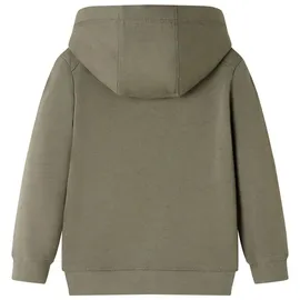 vidaXL Kinder-Kapuzenpullover Khaki 104