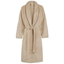 Good Morning Bademantel Bademantel, Polyvelvet beige|braun XL/XXL