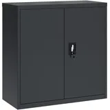 vidaXL Aktenschrank 90x40x90 cm anthrazit