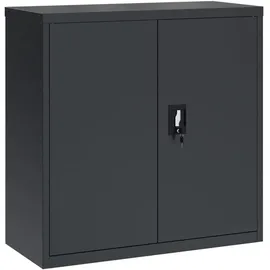 vidaXL Aktenschrank 90x40x90 cm anthrazit