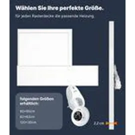 Viesta Infrarotheizung 360 W Weiß