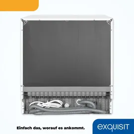 Exquisit GSP508-030D Geschirrspüler (freistehend, 550 mm, Weiß)