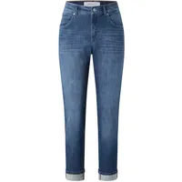 Angels Jeans Darleen Crop in mittelblauer-Waschung-D44 / L30