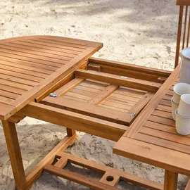 Tikamoon Capri Set 4-tlg. Braun