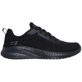 SKECHERS Squad Chaos Sr Awoa Medizinischer Serviceschuh, Schwarzes Textil-Synthetik, 40