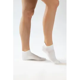 CAMANO Sneakersocken 3 Paar Weiß 39-42