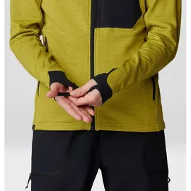 Mountain Hardwear Polartec® Power GridTM Reißverschlusspullover - Moon Moss Heather - M