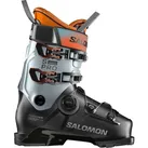 SALOMON Herren Ski-Schuhe ALP. BOOTS S/PRO DELTA, Black/Arona/Silver Met., 30