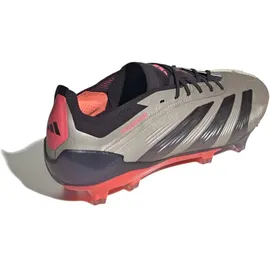 adidas Predator Elite FG Platinum Metallic / Aurora Black / Carbon 43 1/3