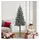 vidaXL Schlanker Weihnachtsbaum Grün 180 cm