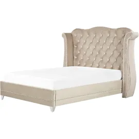 Beliani Ayette 160 x 200 cm Beige