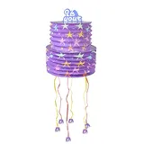 veorly Kinderparty-Pinata-Spielzeug, Geschenk für MäDchen, Alles Gute zum Geburtstag, DekorationszubehöR, GefüLlte Konfetti-ÜBerraschung