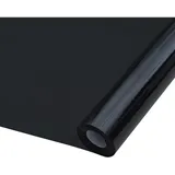 vidaXL Fensterfolien 3 Stk. Statisch Matt Schwarz PVC