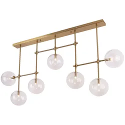 Moderne Glas-Hängeleuchte Lollipop