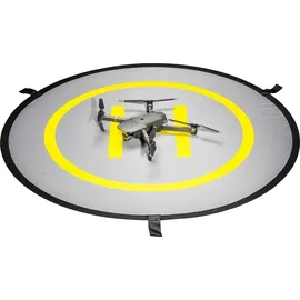 Mantona Drohnen-Landeplatz faltbar inkl. Transporttasche, 107 cm Durchmesser, ideal für ferngesteuerte Drohne, Quadcopter, Mini-Helikopter