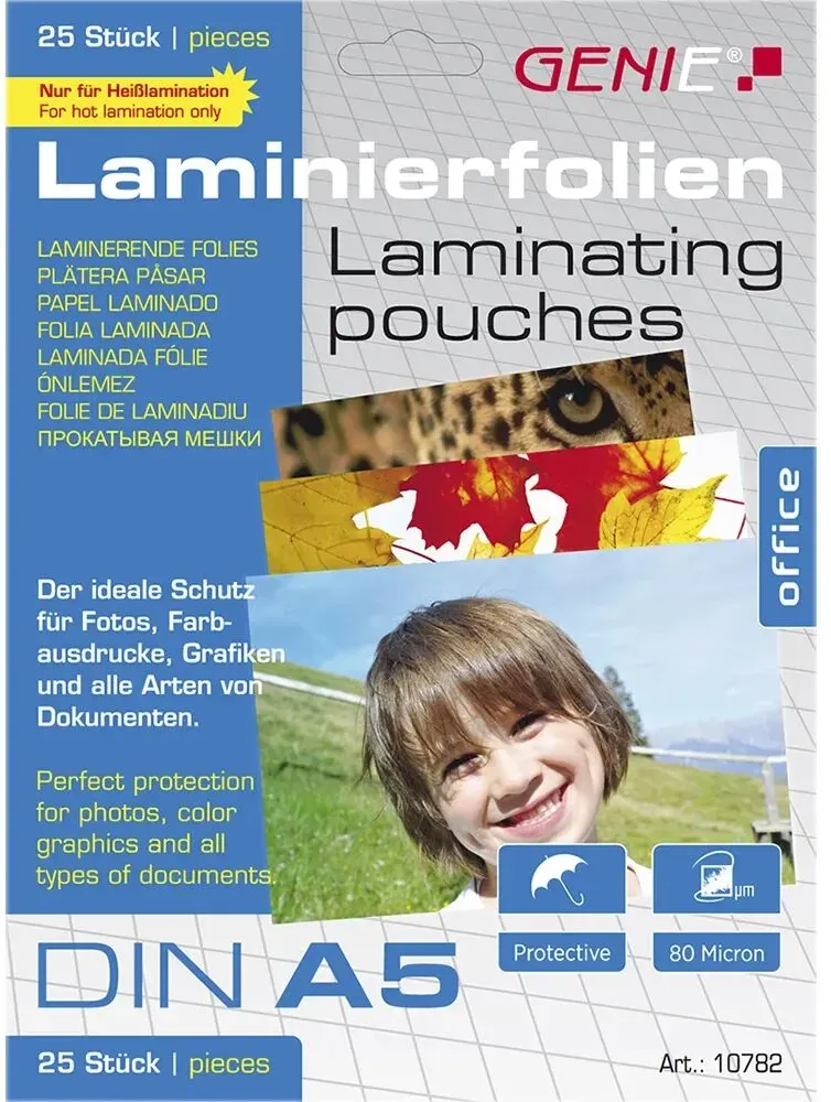 Genie 10782 Laminierhülle 25 Stück(e)