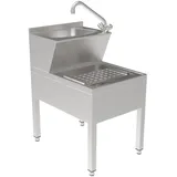 CombiSteel Edelstahl Handwaschbecken – freistehend, 50x70 cm
