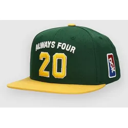 DGK Team Indica Snapback Cap green Gr. Uni