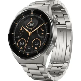 Huawei Watch GT 3 Pro 46 mm titangrau Edelstahlarmband grau