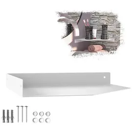 SOTech HOVER-X Wandeckregal 25 x 25 x 3 cm Weiß