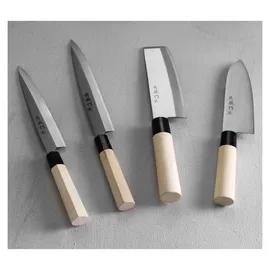 HENDI Nakiri Allzweckmesser 18 cm Schwarz