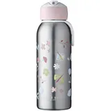 Mepal Thermoflasche Flip-Up Campus Flowers & Butterlflies, Rosa