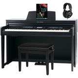 Classic Cantabile DP-A 610 E-Piano Schwarz matt Set inkl. Bank, Kopfhörer und Schule)