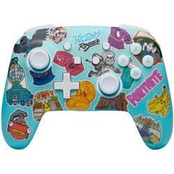 Enhanced Wireless Controller Fortnite - Sticker Mania Analog / Digital Gamepad für Nintendo Switch, Nintendo Switch Lite, Nintendo Switch OLED