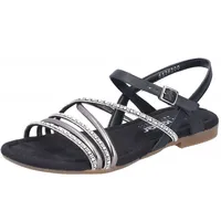 Rieker Riemchensandaletten in Schwarz Gr.: 40
