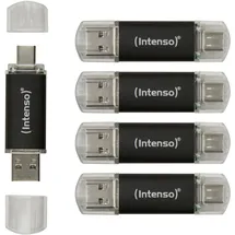 Intenso Twist Line 3.2 GB, USB-A, USB-C Stick Grau
