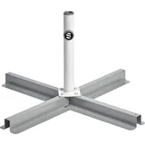 SUNCOMFORT Schirmständer Metall 40 cm x 40 cm Grau