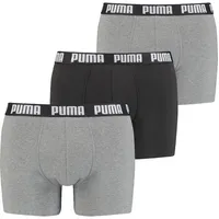 Puma Boxer Briefs Boxershorts Men Herren Everyday Unterhose Pant Unterwäsche 6 er Pack, Farbe:004 - Grey Combo, Bekleidungsgröße:M - M