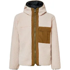 OAKLEY Snowdrift Sherpa Fleece Mit Durchgehendem Reißverschluss - Mist - L