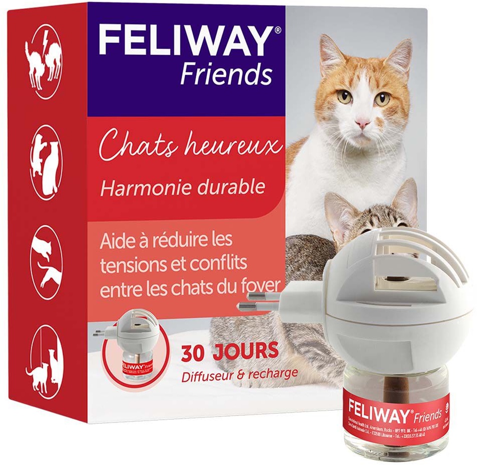 Feliway® Friends Chats Heureux Diffuseur Starter Kit 1 pc(s) set(s)